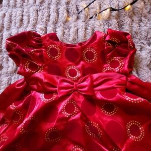 RED toddler gown/dress